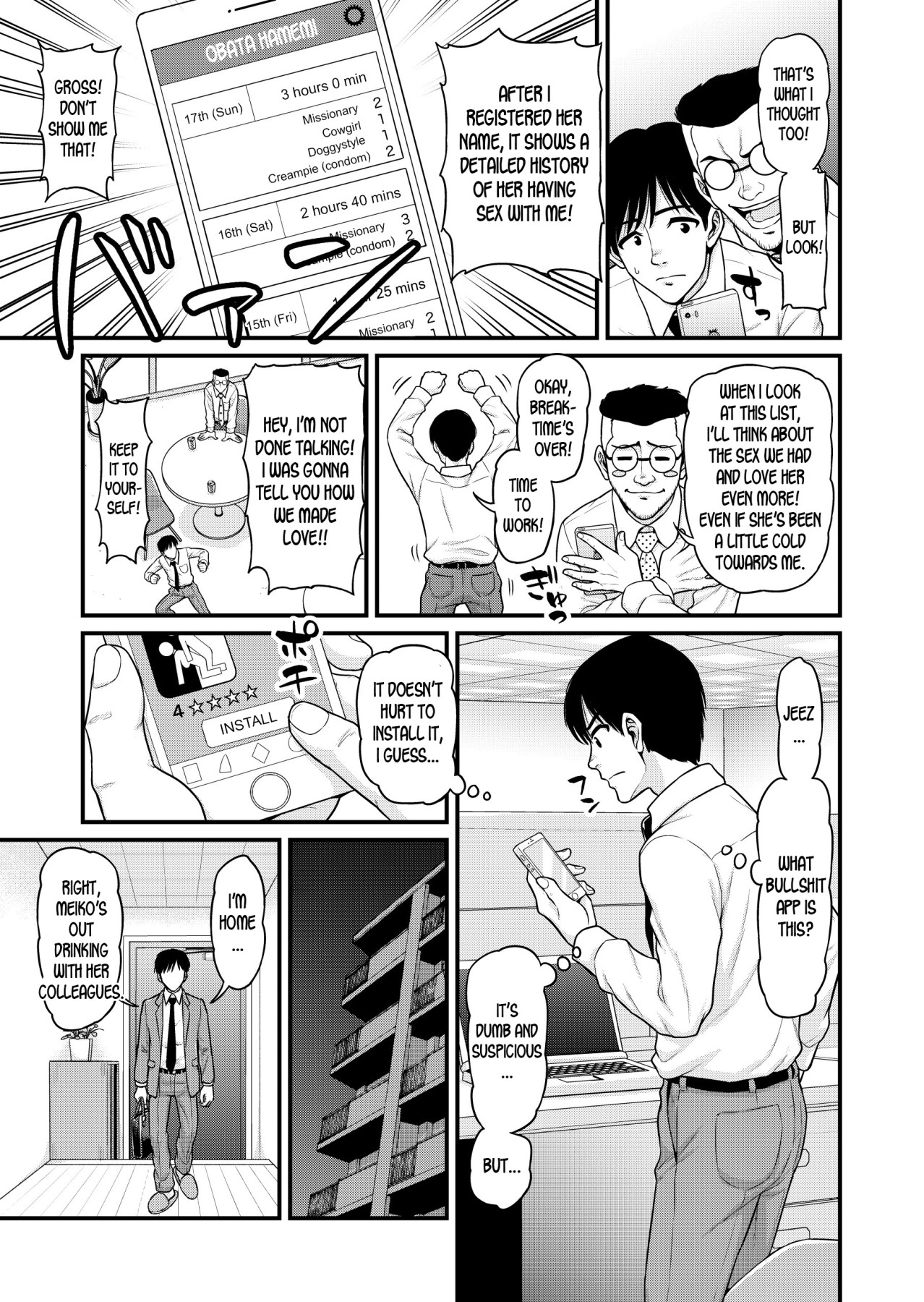 Hentai Manga Comic-Watching This Bitch-Read-6